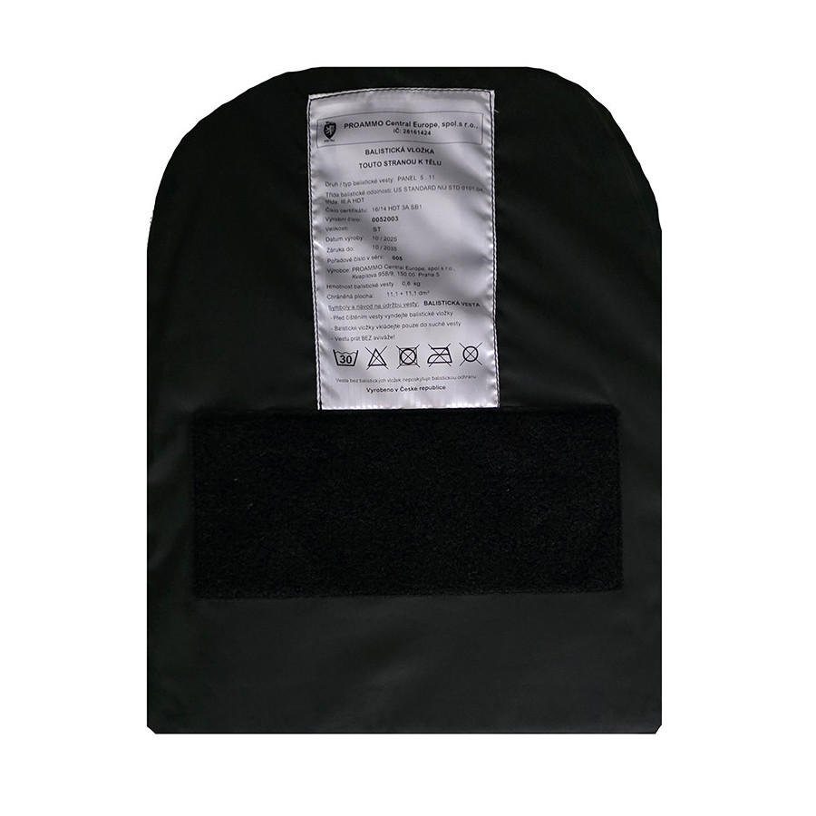 Balistická vložka PROAMMO (set 2 ks) — NIJ III.A, přední + zadní díl